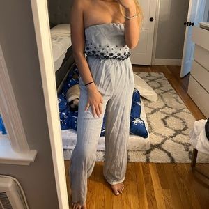 Strapless Jumpsuit